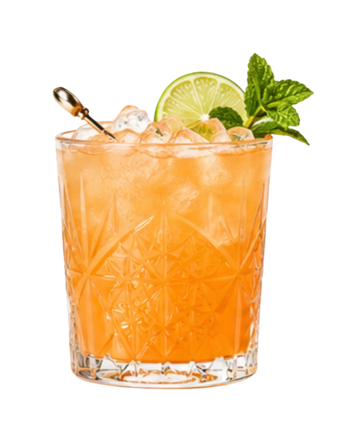 Cocktail Maï Tai préparé avec du rhum Bologne