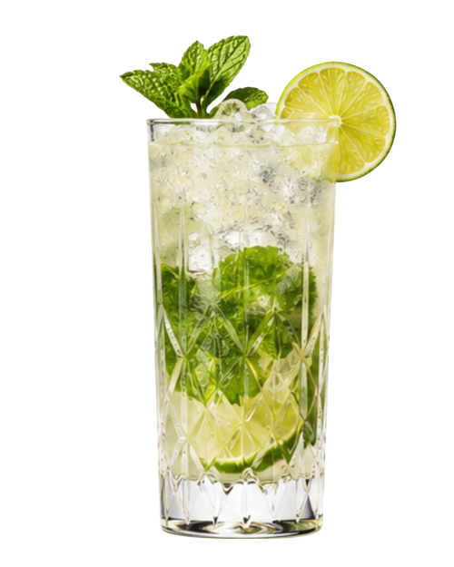Cocktail Mojito préparé avec du rhum Bologne