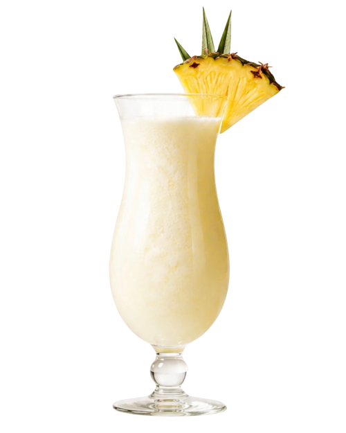 Cocktail Piña Colada préparé avec du rhum Bologne