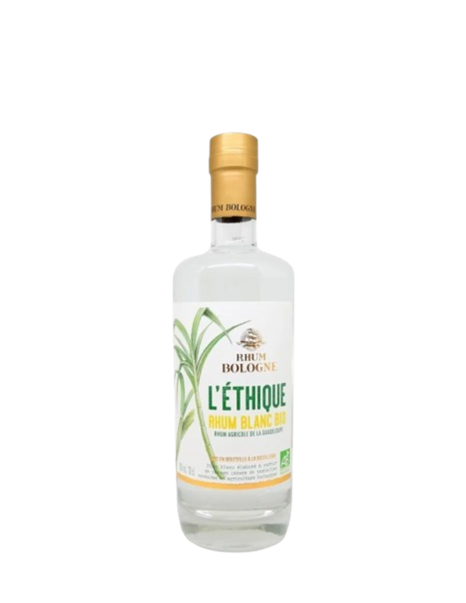 Bouteille de Rhum Bologne L’Éthique (rhum blanc bio)